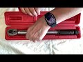 TEKTON 3/8 Inch Drive Click Torque Wrench 10 80 ft  lb - 24330 & 1 4 Inch Drive Click Torque Wrench