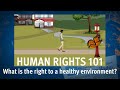 Human Rights 101 | Episode 09: What is the right to a healthy environment?