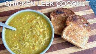 Chicken Leek Coconut Soup - You Suck at Cooking (episode 166)