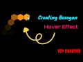 Hexagon Css Hover Effect | Css Tutorial |#html #css #purcss #cssproject #vipcoading2022
