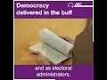 Democracy in the buff