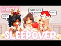 My Daughter’s First Sleepover (SNOWSTORM) 🌙 | with voices 🔈| Berry Avenue Roblox Roleplay