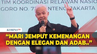 [FULL] Sambutan Ganjar Pranowo di Peresmian Rumah Aspirasi Relawan Pilpres 2024