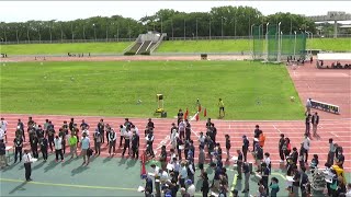 高体連　陸上　高校総体4日目　ゴール周辺