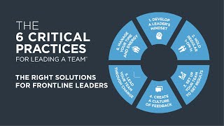 The 6 Critical Practices For Leading a Team Ver.1