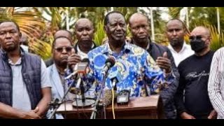 ''BAKI NA KAZI YAKO YA AU SITAKI'Raila Odinga threatens to stop President Ruto''!!!!