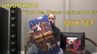 The Story Of Quincy Jones - Vinyl Me, Please - Anthology LP Box Set Unboxing \u0026 First Look VMP