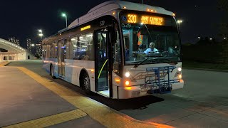 YRT Full Northbound Ride Video on 529 on route 320 Jane Express to Major Mackenzie West Terminal