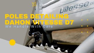 Dahon Vitesse D7 Poles Detailing