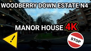 #OMH BLOCK, Woodberry Down Estate  - Manor house - N4 || LONDON HOODS IN 4K