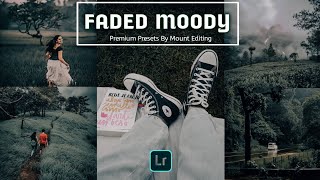 Faded Moody Malayalam Presets| Special Kerala Moody Presets|Moody Malayalam Presets