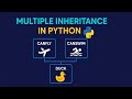 MULTIPLE INHERITANCE in PYTHON | Python for Beginners #python #code #pythonprogramming #inheritance