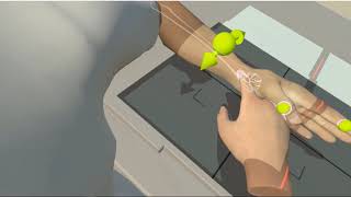 Virtual Reality X-ray training simulation