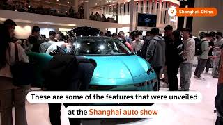 Shanghai auto show unveils cars with 3D dashboards