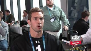 Jordan Cameron, TE, USC touches on what separates him from other Tight Ends