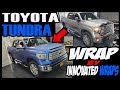 INNOVATED WRAPS - TUNDRA TUNDRA FULL WRAP FROM SILVER TO AVERY MATTE METALLIC BLUE