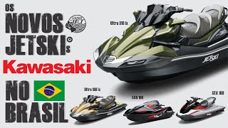 Nova linha JET SKI KAWASAKI no Brasil!