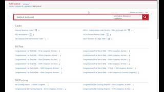 Finding Federal and State Statutes Using Lexis Advance