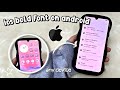 how to get ios bold font on android ✨️ San Francisco iPhone Font for Android