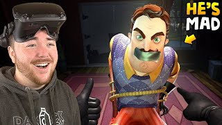 PRANKING THE NEIGHBOR IN VR!!! | Hello Neighbor: Search and Rescue