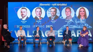 ITEXEC 2023 kerekasztal-beszélgetés - Kibernettó – nyílt kártyákkal