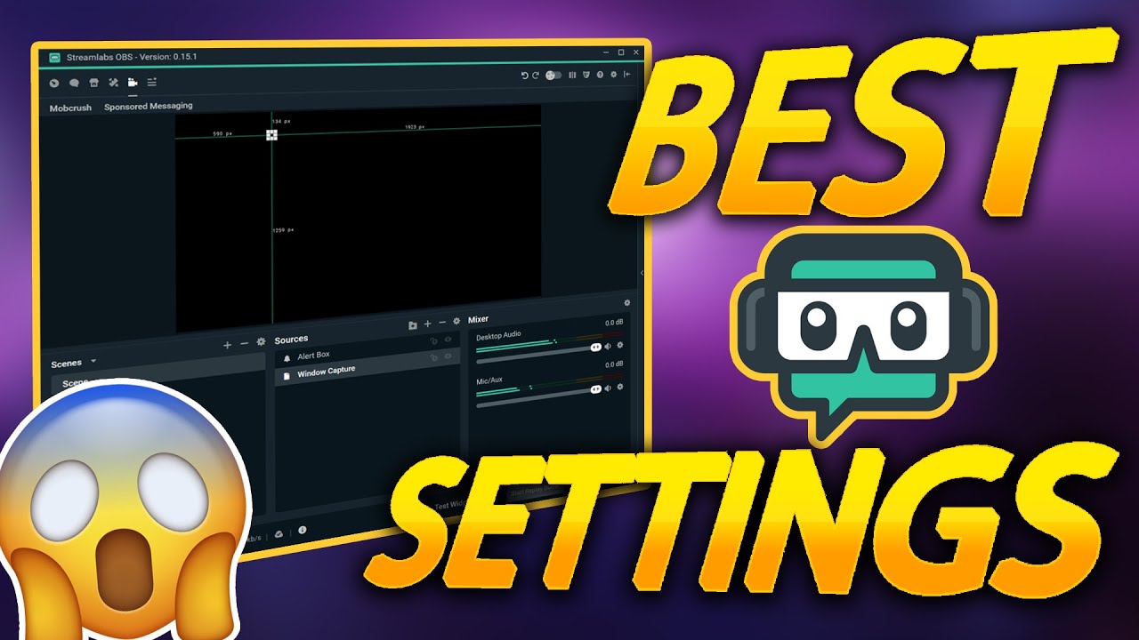 BEST STREAMLABS OBS SETTINGS (2022) MAX QUALITY - YouTube