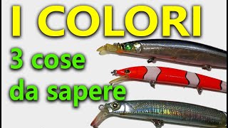 ARTIFICIAL LURES COLORS - GUIDE TO CHOOSING