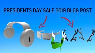 All Roblox Presidents Day Items Leaked