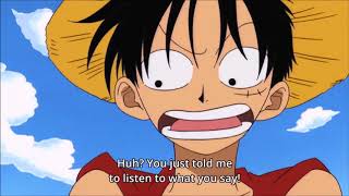 Luffy asks Sanji to join the crew @8 HD