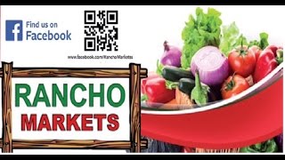 Rancho Market Ad valid until october 30 2016