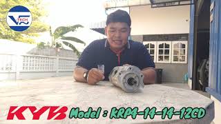 เกียร์ปั้มไฮดรอลิคในรถขุดเล็ก KAYABA Gear Pump KRP4#Service Hydraulic V-tech