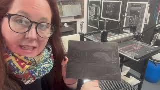 How to set the pressure on your Etching Press. Tutorial to get you printing by Jenny Gunning