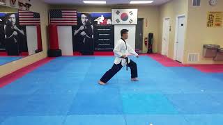 Taekwondo - Taegeuk Oh Jang (High-Brown Belt) Form