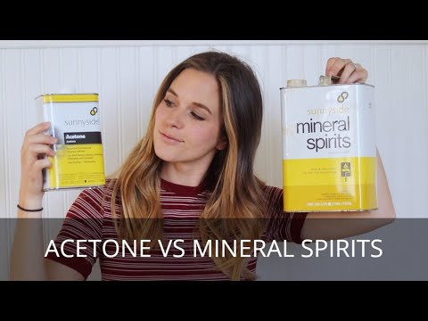 Does mineral spirits remove adhesive?