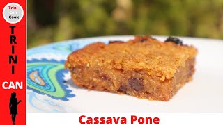 Quick \u0026 Easy CASSAVA PONE🇹🇹 recipe - soft, tasty, chewy and gooey