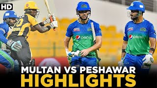 Highlights | Multan Sultans vs Peshawar Zalmi | HBL PSL | MG2L
