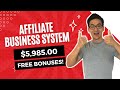 Affiliate Business System Review (Money Hub Review) - Surprise $5,985.00 Bonuses Included!