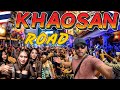 Exploring Bangkok's KHAOSAN ROAD Nightlife & Street FOOD (2024)