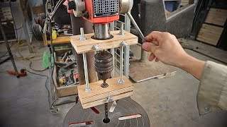 Great drill idea for you/ Homemade square drilling tool