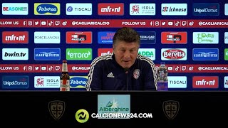 Conferenza Mazzarri pre Cagliari-Juventus: “Pronti per la Juve. Il regolamento è uguale per tutti”