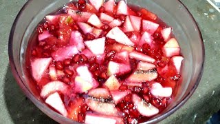 గ్లాస్ కేక్ Glass Cake Jelly Fruit Cake | Jelly Fruit Cake With Agar Agar ||