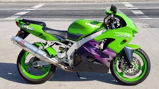 Rodolfinho da Z- Testando Kawasaki Ninja ZX-9R 2000.