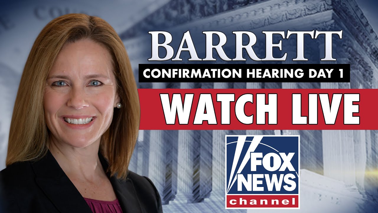 Amy Coney Barrett's Supreme Court Confirmation Hearings | Day 1 - YouTube