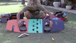 RRD Fifty Fifty, Two Pieces Twintip Kiteboard