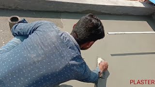 Techniques of flooring Plastering in hollow block house-using by msand and cement Construction