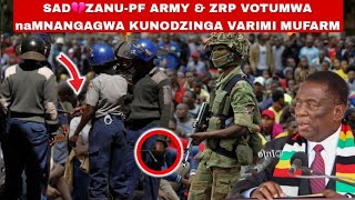 Chakuzotsva🥵kuZanu-PF after Mnangagwa Unleashes Army on Villagers to evict illegal Farmers🔥🇿🇼