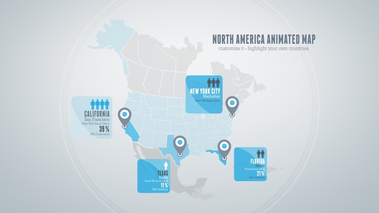After Effects Map Template