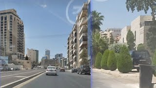 جوله الى منطقه عبدون عمان الاردن حي السفارات Trip in Abdoun Al Shamali in Amman jordan