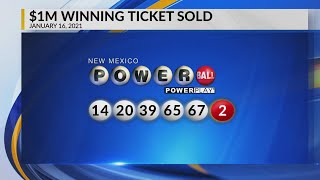 Check your ticket: $1M Powerball winning ticket sold in New Mexico