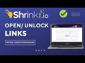 How to Open SHRINKE Link & Skip